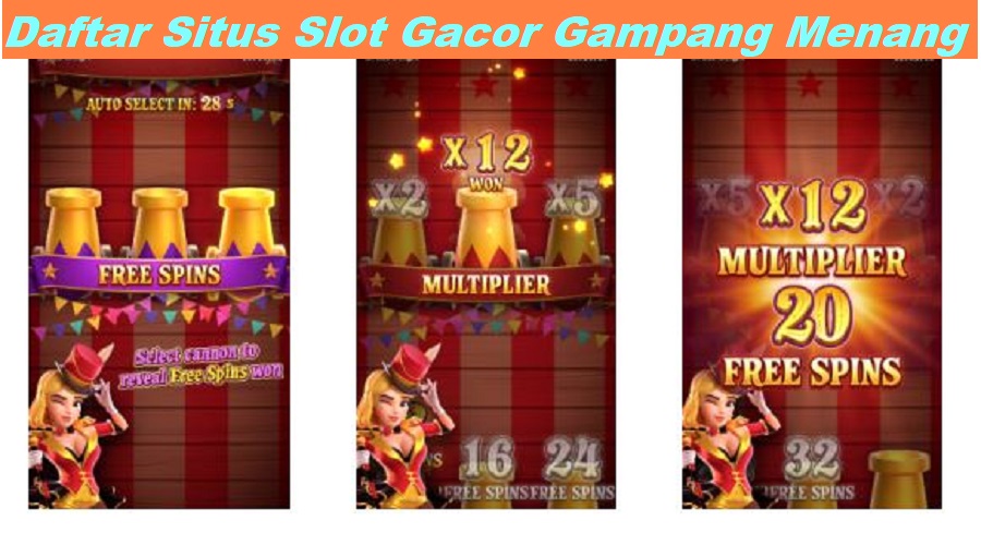 Nama Situs Judi Slot Online Gacor Terbaik 2023 Mudah Jackpot Terbesar Circus Delight